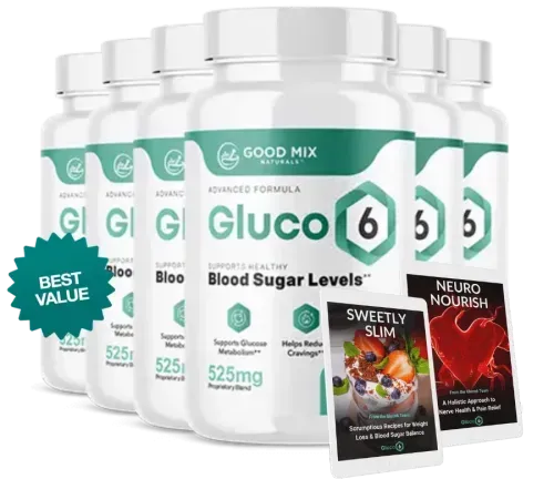 Gluco6 6 bottles order